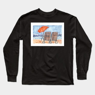 Beach Chairs Long Sleeve T-Shirt